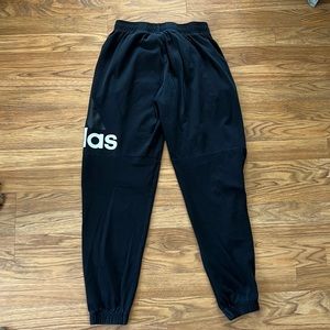 Adidas Womens Black Pocket Sweatpants Size Small
